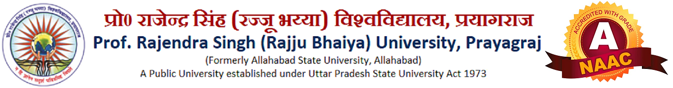 Prof. Rajendra Singh (Rajju Bhaiya) University - ILMS